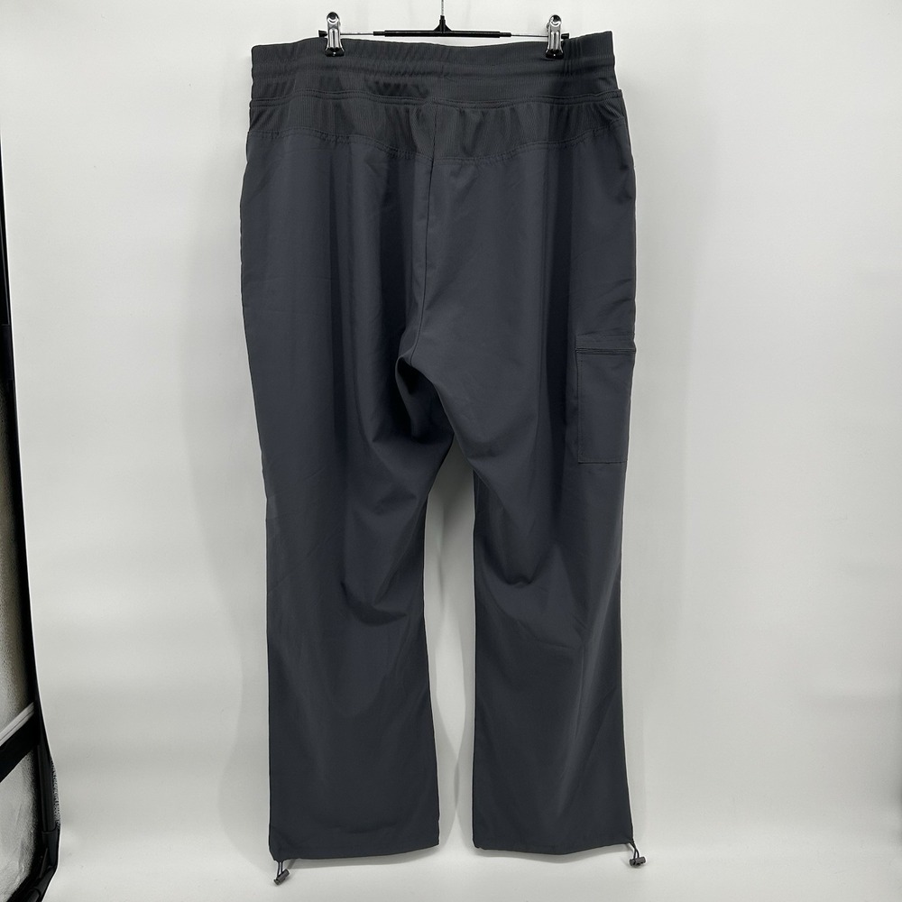 ScrubAid Womens 2XL Gray 4 Way Stretch Tapered Cargo Scrub Pants‎ Healthcare - Picture 11 of 13